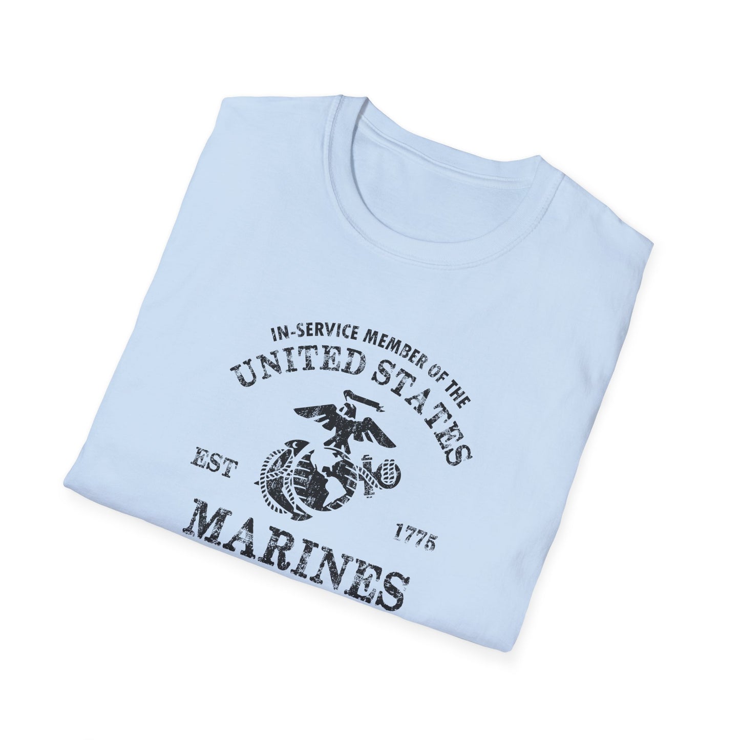In-service Member of the United States Est 1775 Marines T‑Shirt