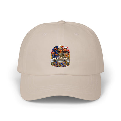 Dad Cap - Vintage Floral 'Wilderness' Patch Baseball Hat