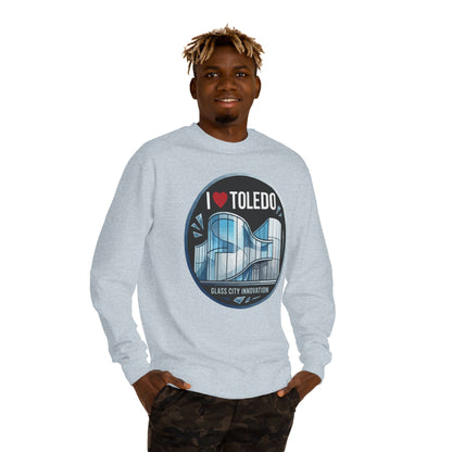 I  Toledo Glass City Sweatshirt — Toledo Skyline Crewneck