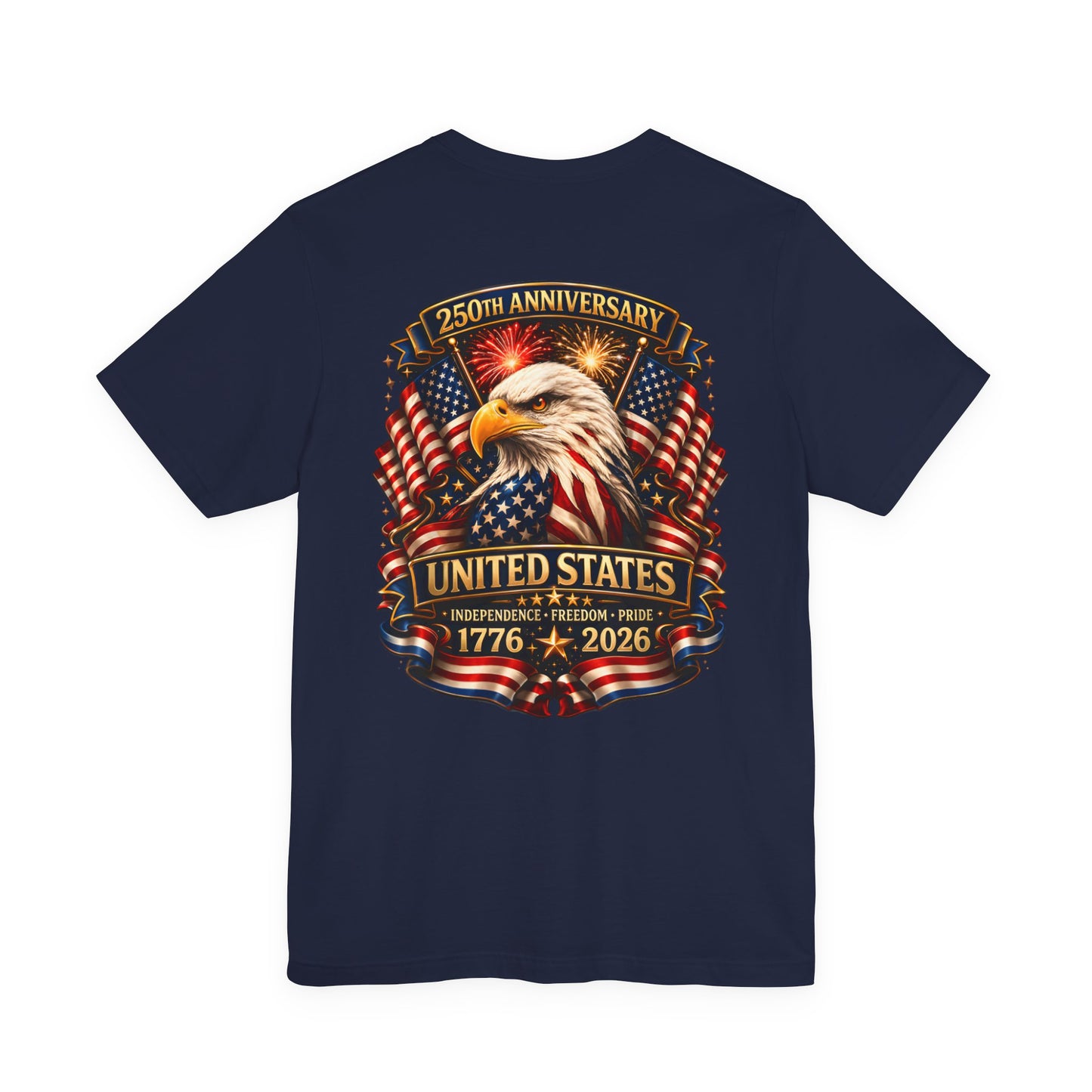 1776–2026 United States 250th Anniversary Eagle T-Shirt