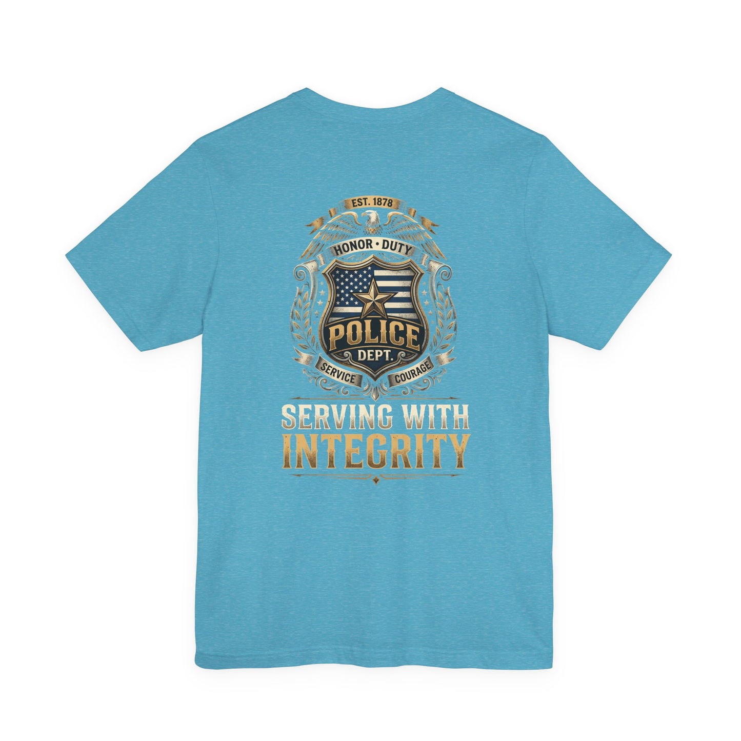 Police Badge 'Serving With Integrity' T-Shirt