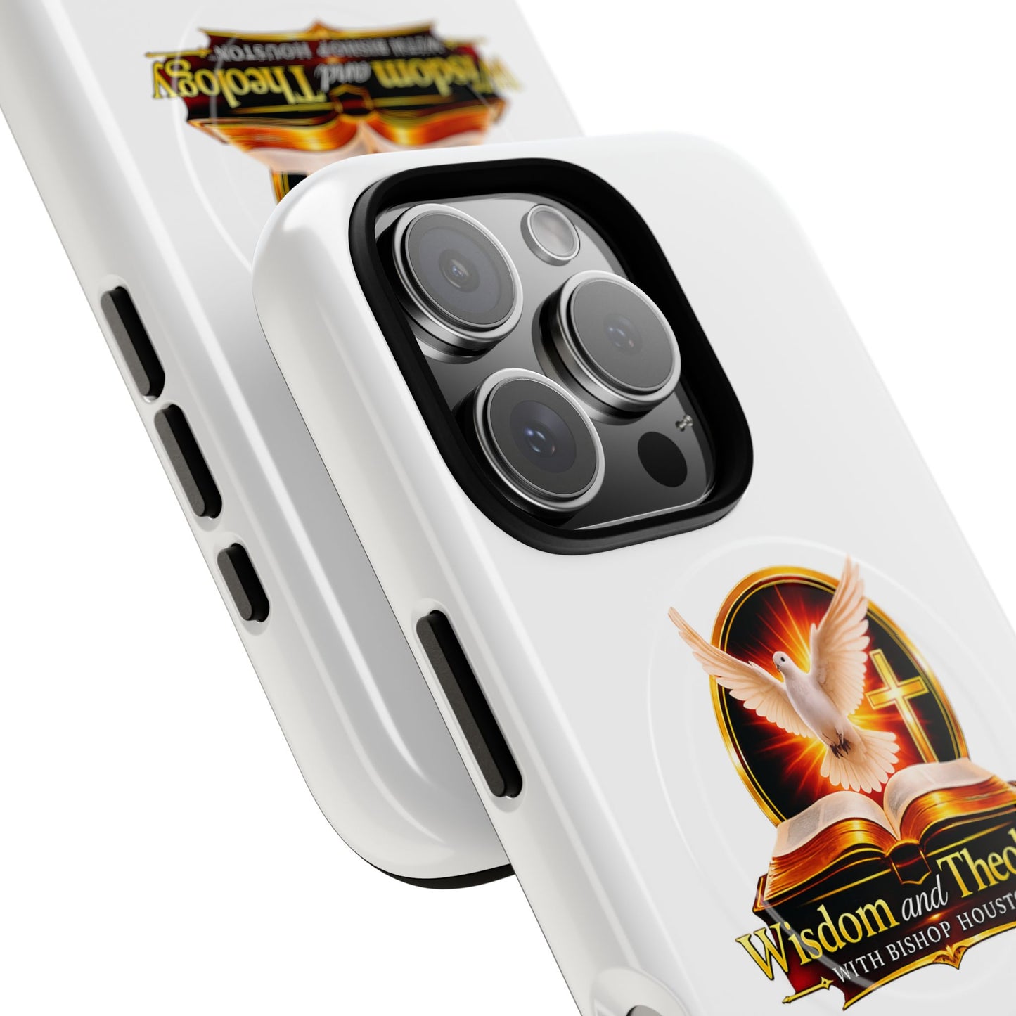 Wisdom and Theology Phone Case — Tough Magnetic Christian iPhone Cover