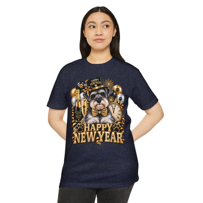 Happy New Year Schnauzer T-Shirt