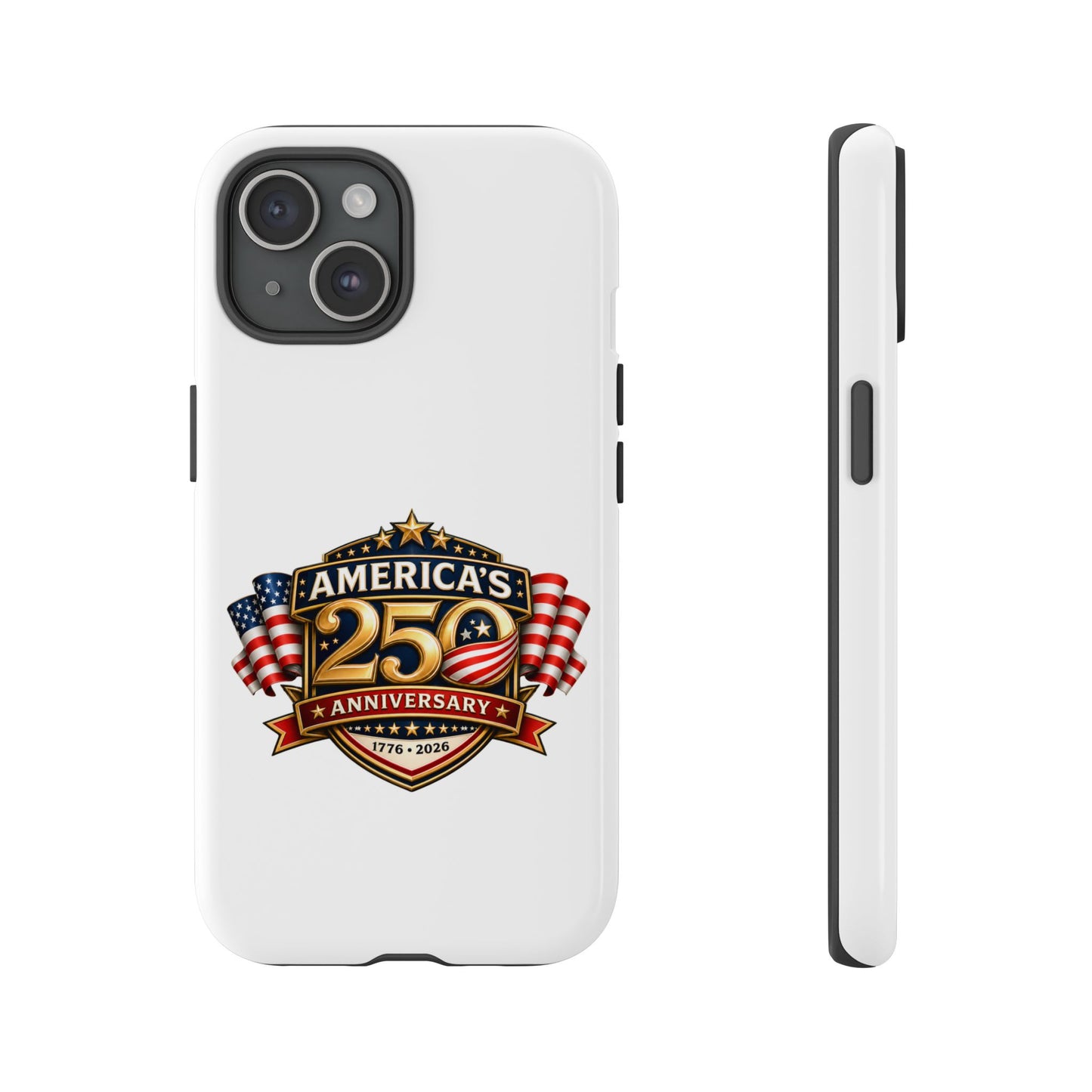 25th Anniversary Patriotic Phone Case — America’s Celebration Design