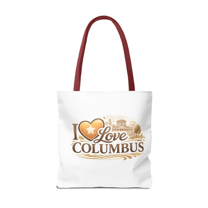 Columbus City Tote Bag — I Love Columbus Souvenir Tote
