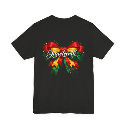 Juneteenth Ribbon Tee — Juneteenth Celebration T-Shirt