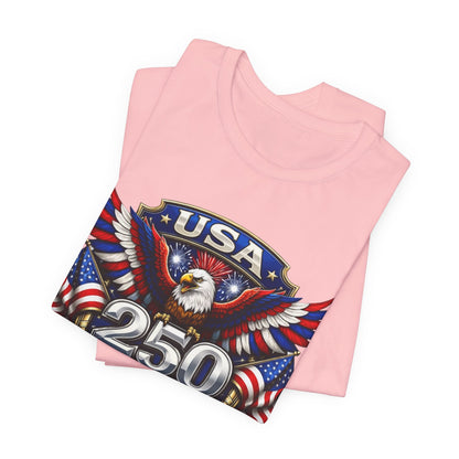 USA 250th Eagle T-Shirt — 1776–2026 Patriotic American Independence Tee