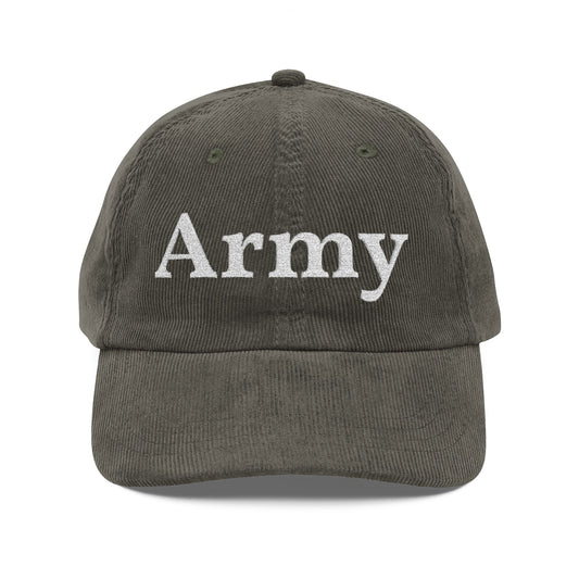 Vintage Corduroy Cap (Embroidery)