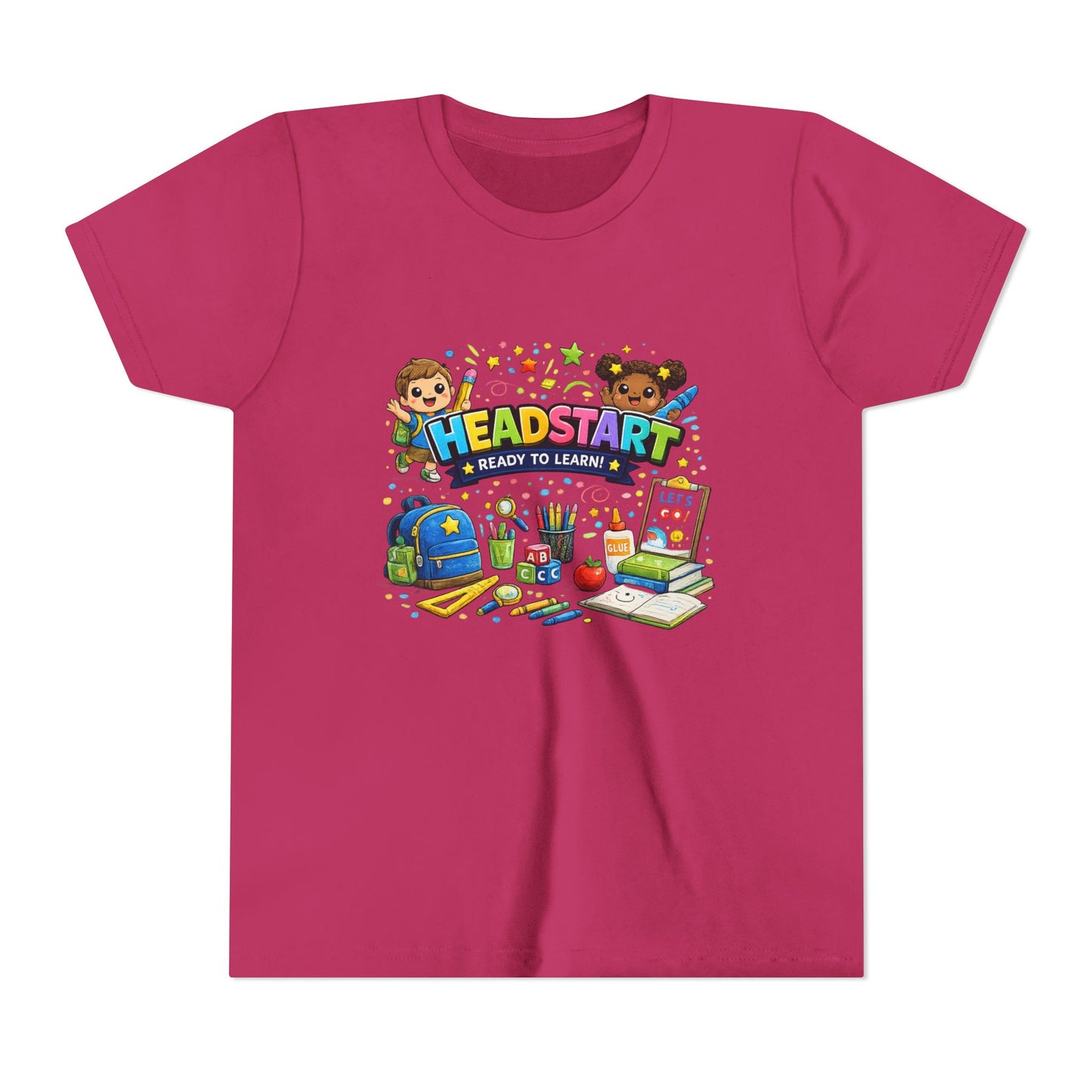 Headstart Kids T-Shirt - Ready to Learn Back-to-School Tee