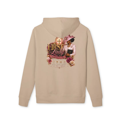 First Lady Church Hoodie – Elegant Faith-Based Women's Pullover