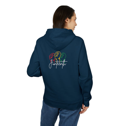 Juneteenth Hoodie – Pastel Fist Design
