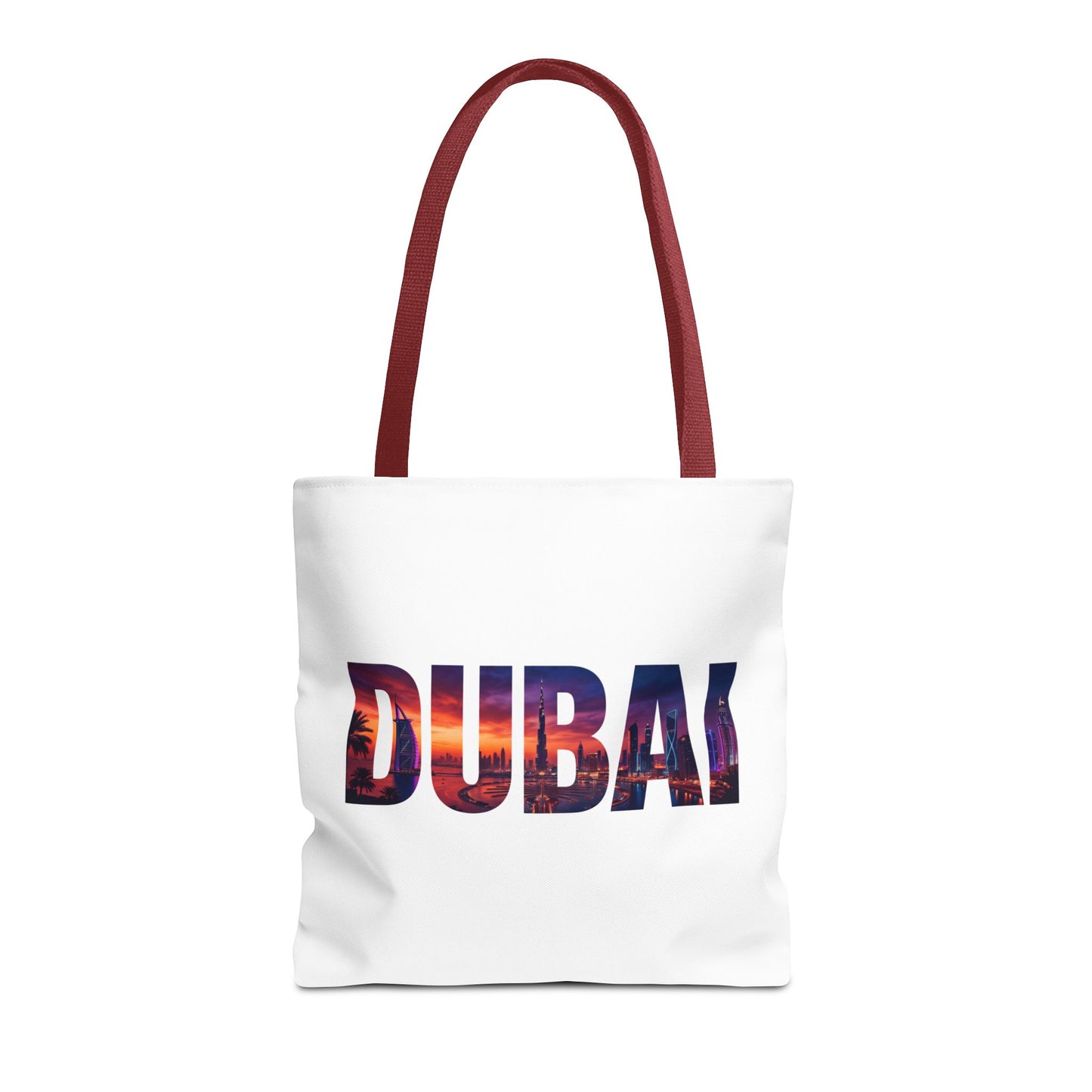 Dubai Sunset Tote Bag - City Skyline Travel Tote