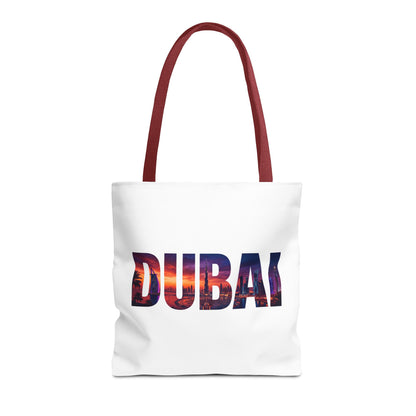 Dubai Sunset Tote Bag - City Skyline Travel Tote