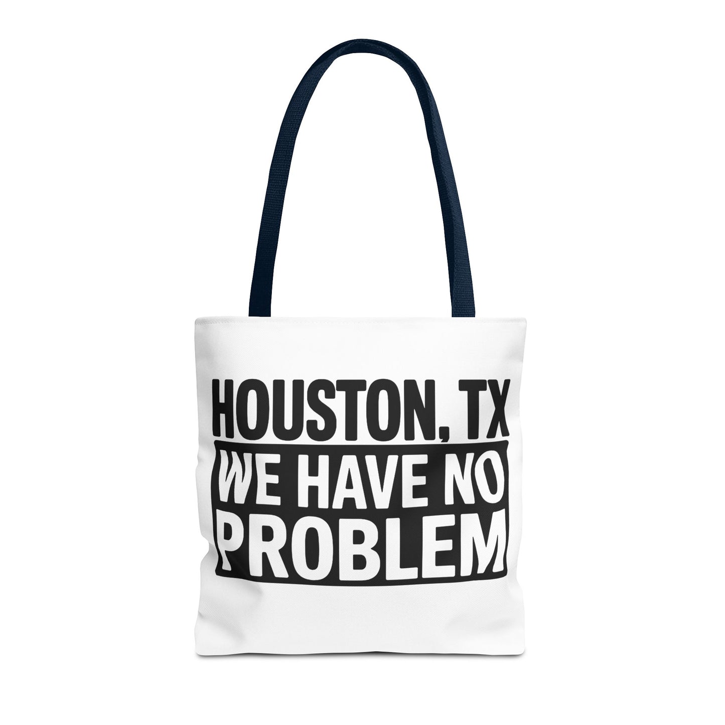 Houston TX Tote Bag — 'We Have No Problem' Graphic Market Tote