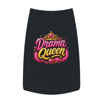 Drama Queen Pet Tank Top — Cute Royalty Dog Shirt