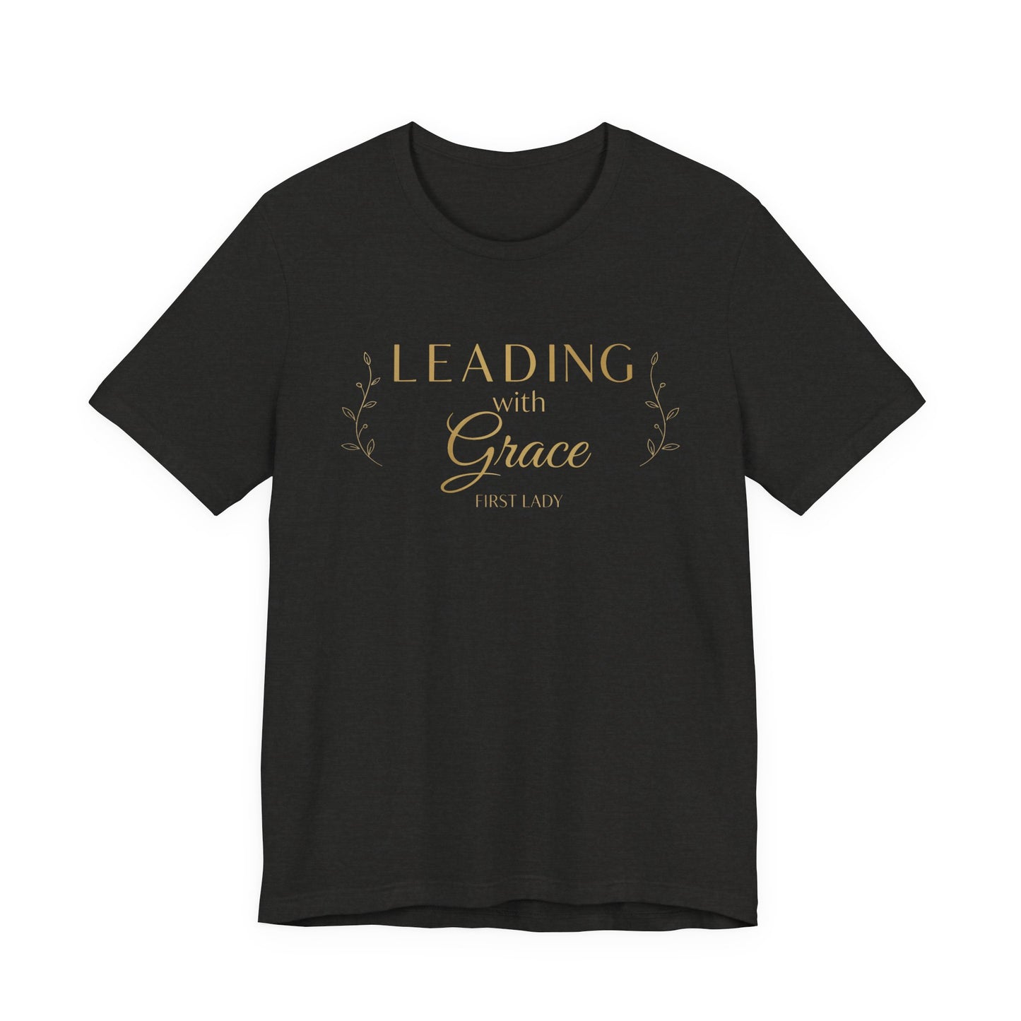 Leading With Grace Tee — Inspirational Christian Faith T‑Shirt