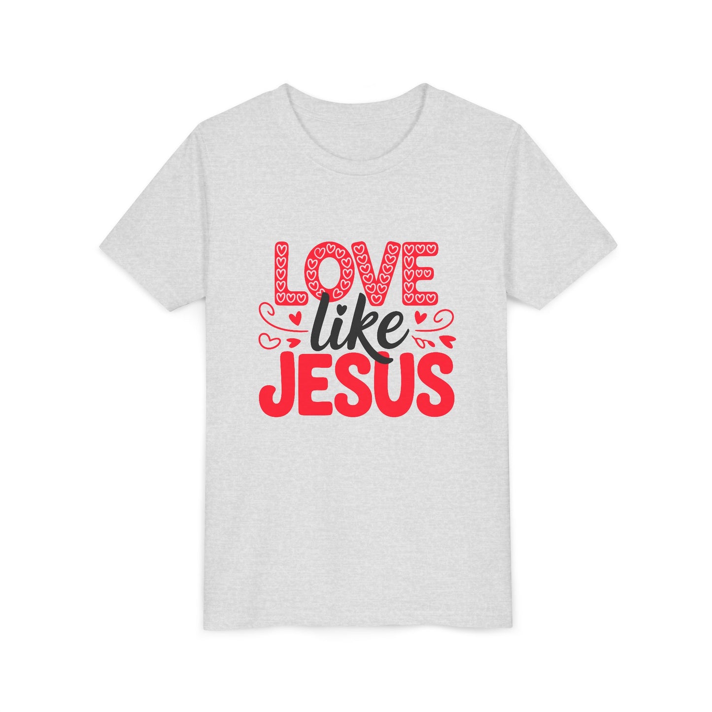 Youth Tee - "Love Like Jesus" Christian Kids Shirt