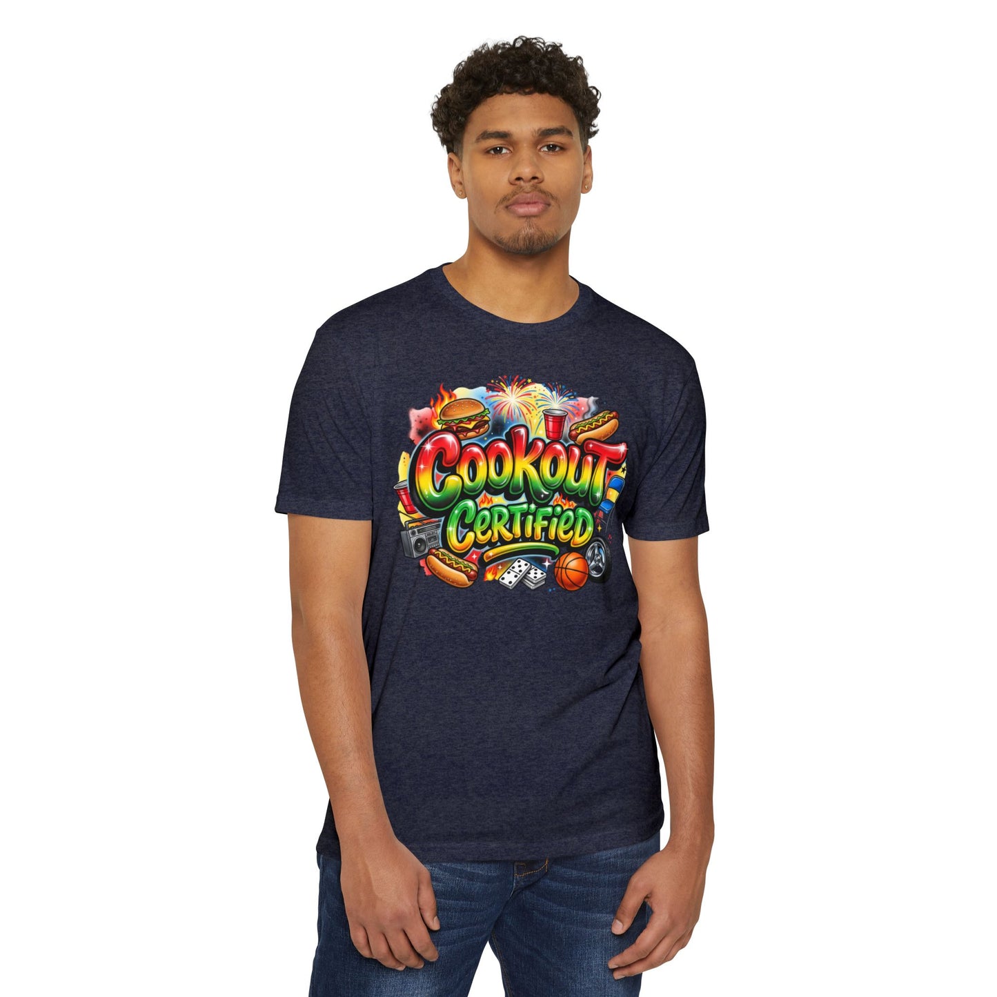 Cookout Certified T-Shirt — BBQ Party Graphic Tee for Summer, Family Gatherings & 4th of July