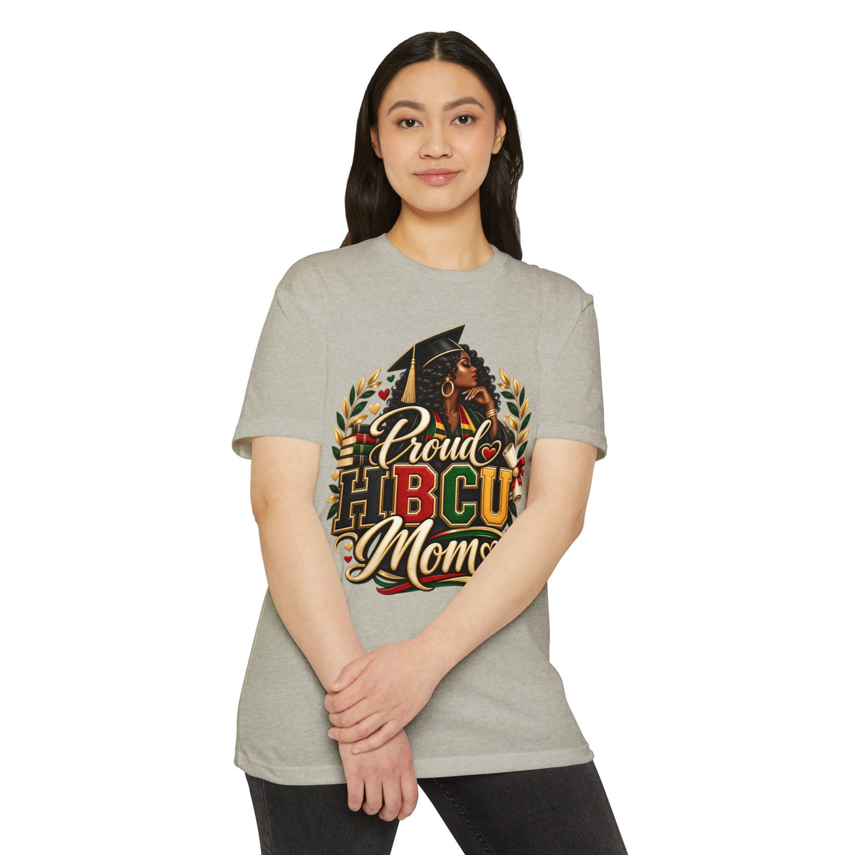 Proud HBCU Mom T-Shirt — Black Graduate Mom Shirt (Graduation Gift)