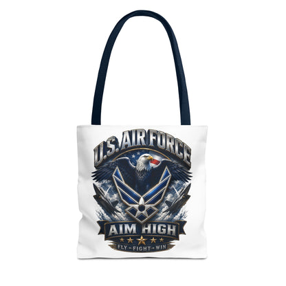 U.S. Air Force Aim High Tote Bag — Patriotic Eagle Military Tote