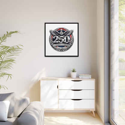 Matte Canvas, Framed (Multi-color)