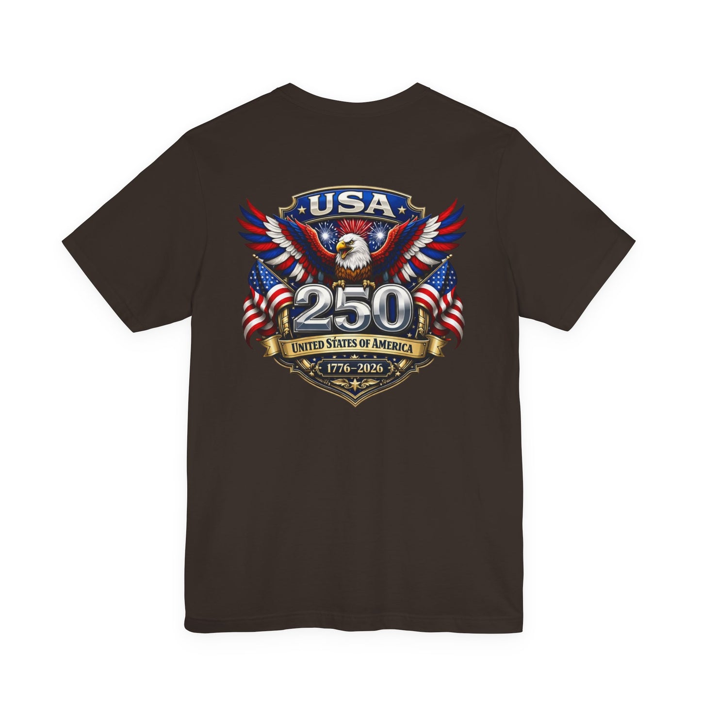 USA 250th Eagle T-Shirt — 1776–2026 Patriotic American Independence Tee