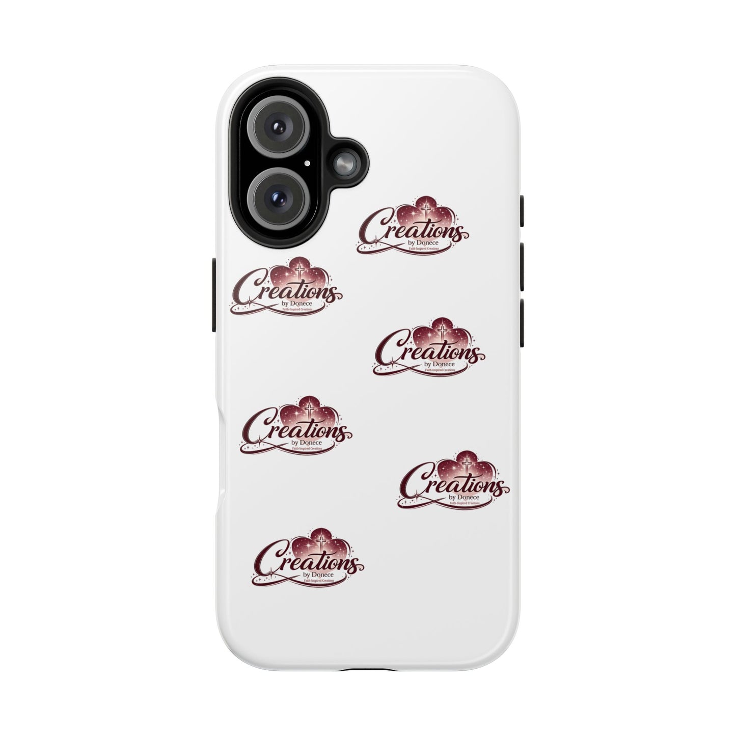 Logo Pattern Tough Phone Case — Creations Repeat Design
