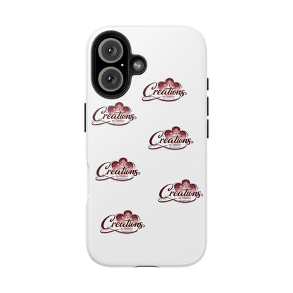 Logo Pattern Tough Phone Case — Creations Repeat Design