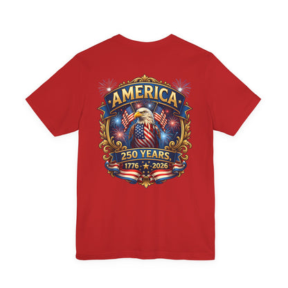 America 250th Anniversary T-Shirt — 1776–2026 Patriotic Eagle Tee