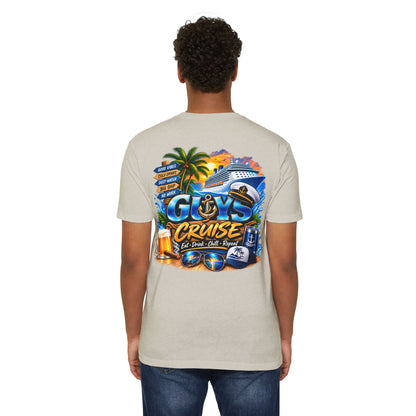 Cruise Guys T-Shirt — "Guys Cruise" Vacation Tee