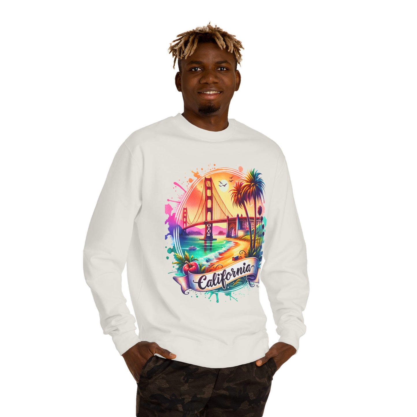 California Sunset Crewneck Sweatshirt
