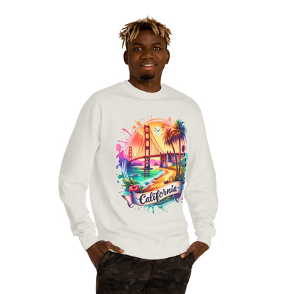 California Sunset Crewneck Sweatshirt