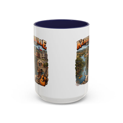 Kerrville Texas Souvenir Coffee Mug — Scenic Riverfront Design (11/15oz)