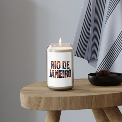 Rio de Janeiro Scented Soy Candle — 13.75 oz Tropical Beach Fragrance