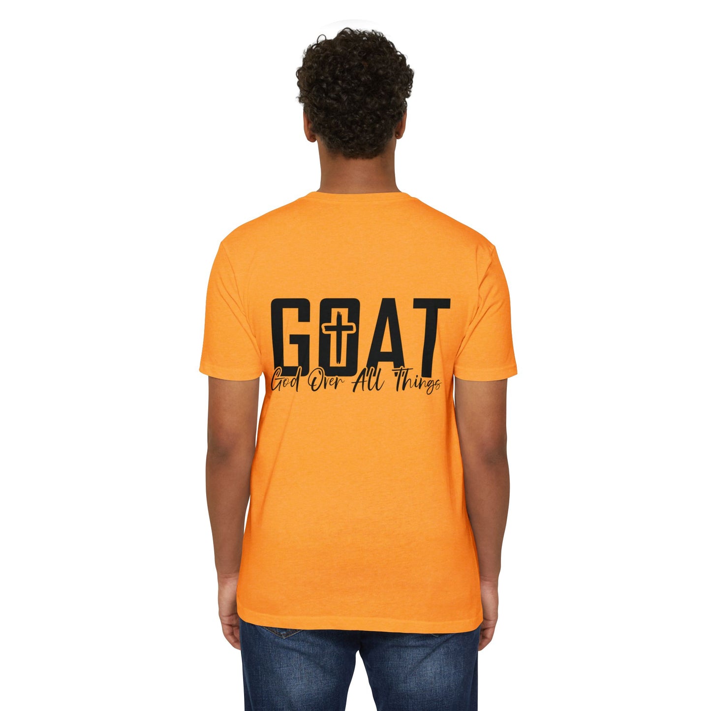 GOAT "God Over All Things" T-Shirt - Christian Faith Tee