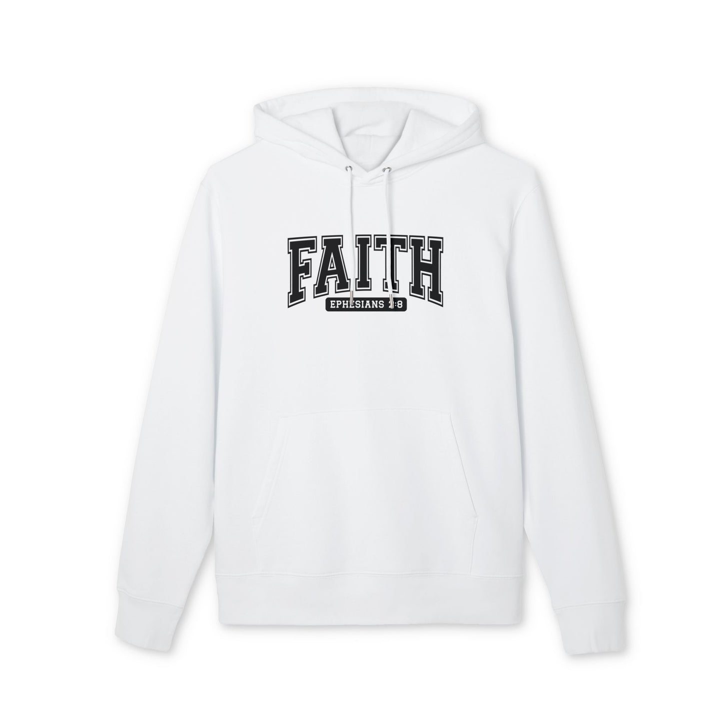 Faith Hoodie - 'Ephesians 2:8' Scriptural Pullover
