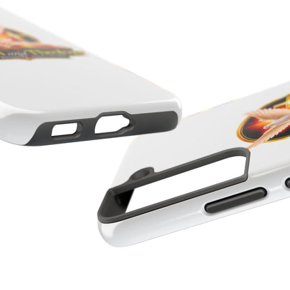 Wisdom and Theology Tough Phone Case — Christian Dove & Cross Design