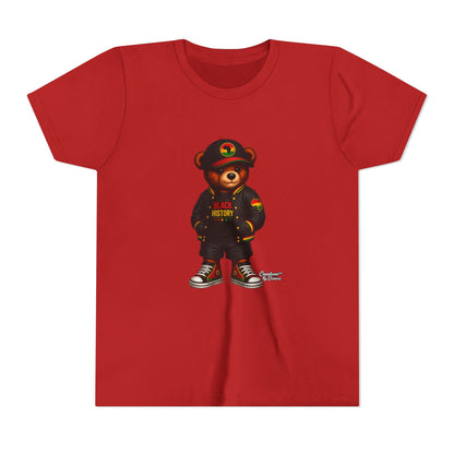 Kids 'Black History' Streetwear Bear Tee