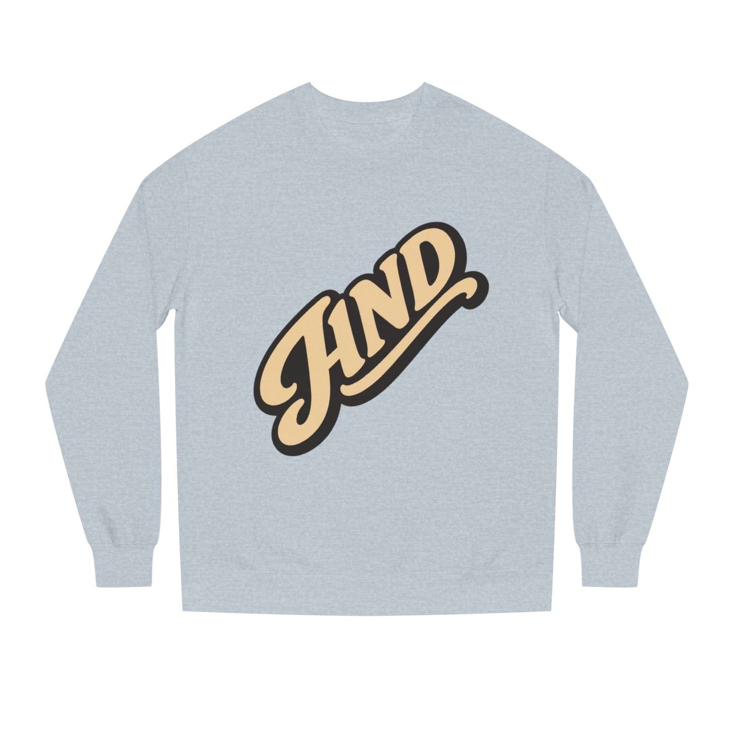 Kind Script Sweatshirt — Retro 'KIND' Graphic Crewneck
