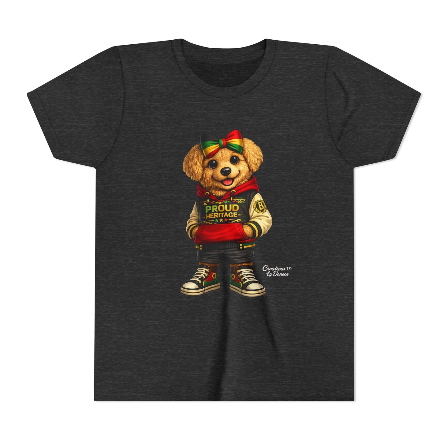 Kids Rasta Bear 'Proud Heritage' Tee