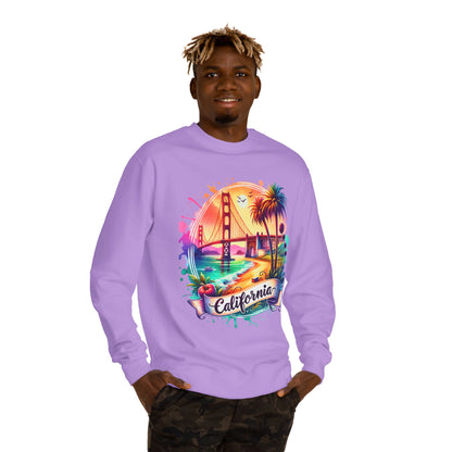 California Sunset Crewneck Sweatshirt