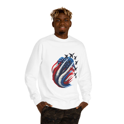 Patriotic Jet Squadron Sweatshirt