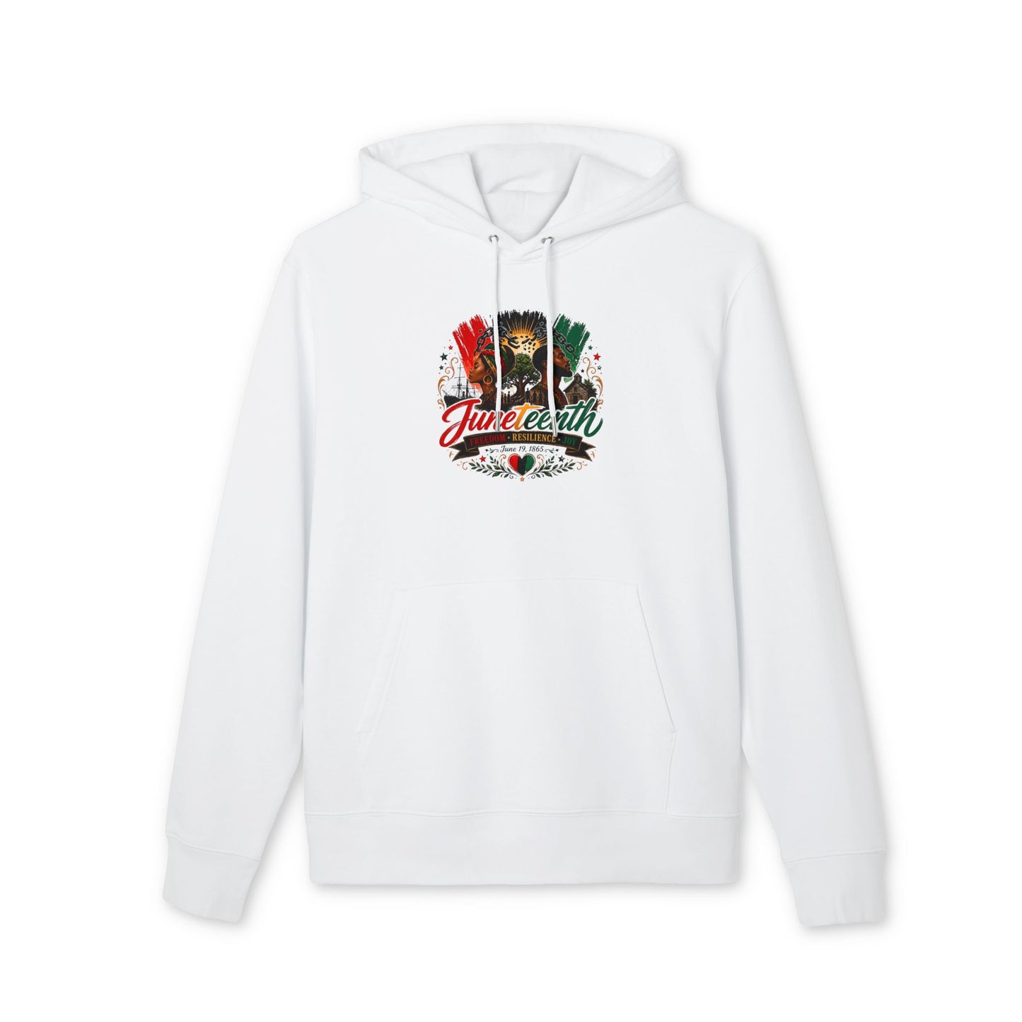 Juneteenth Hoodie — Black Freedom Celebration Sweatshirt