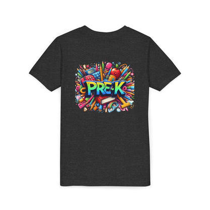 PRE-K Kids Tee — Colorful Back-to-School Pre-K Shirt for Preschoolers