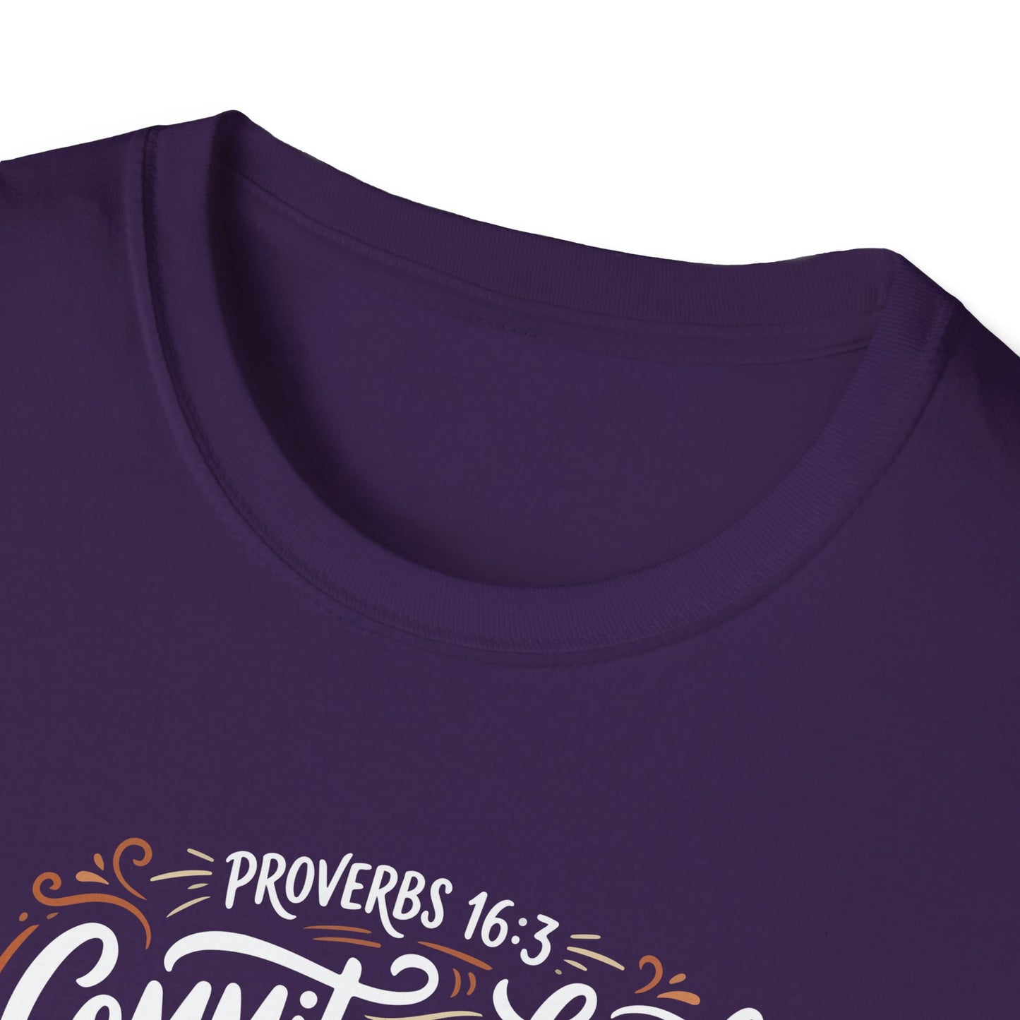 Proverbs 16:3 Commit to the Lord Christian T-Shirt