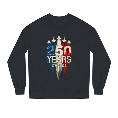 50 Years Anniversary Sweatshirt — Patriotic USA Flag Design (1971–2021)
