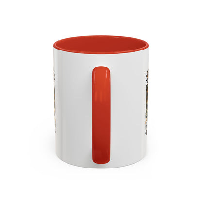 Dad Coffee Mug — "Best Ever Dad" Lion Crest Accent Mug (11/15oz)