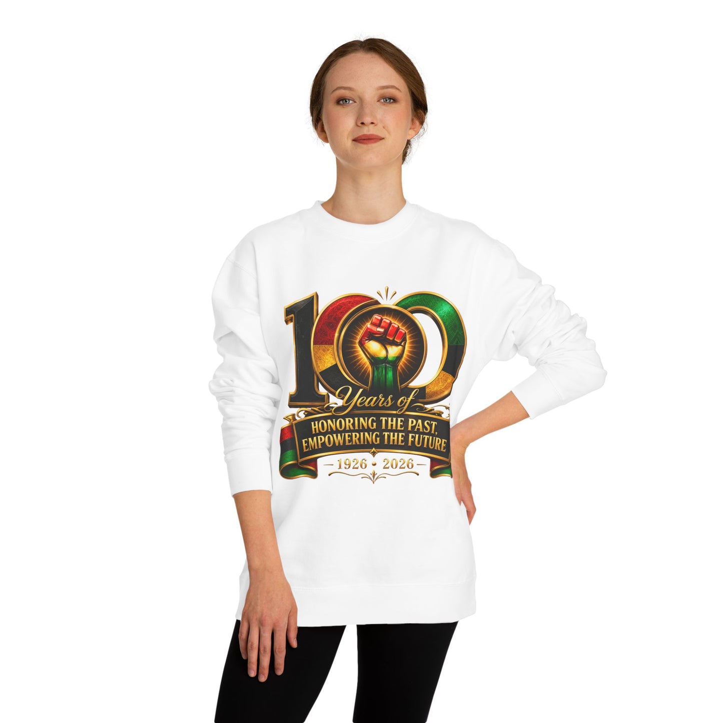 100 Years Anniversary Sweatshirt – "Honoring the Past, Empowering the Future"