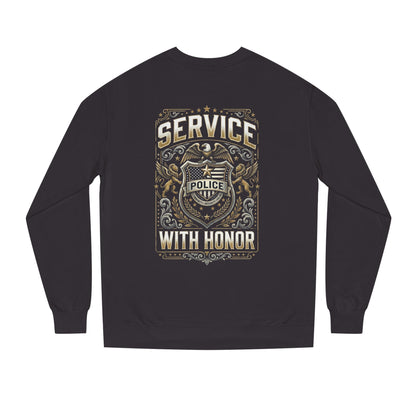 Police 'Service With Honor' Crewneck Sweatshirt
