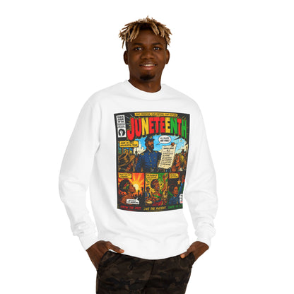 Juneteenth Comic Sweatshirt — Juneteenth Celebration Graphic Crewneck